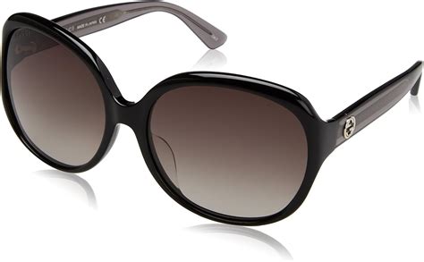 sonnenbrille schwarz damen gucci|gucci brillen damen.